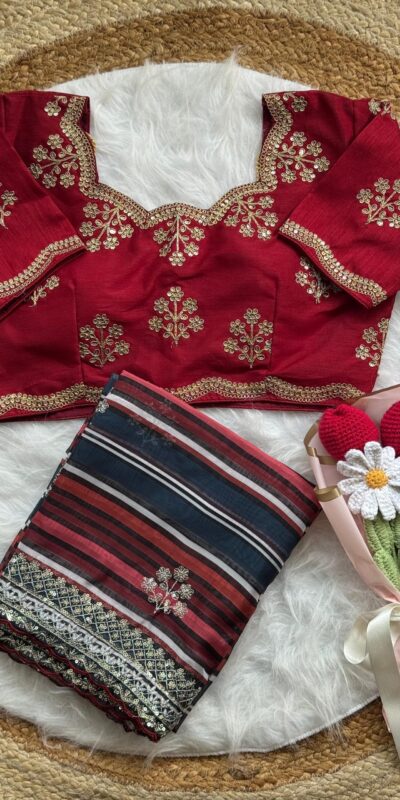 AC MIRA Red in Color Soft Organza Embroidery Work & Lace Work Saree . Get it for ₹2449. Delivery 4-6 Working Days. Shop now. | Sarees, Bollywood Sarees, Creative Sarees, Designer Sarees, Embroidered Sarees, Ethnic Saree, Modern Digital sarees, Party Wear Sarees