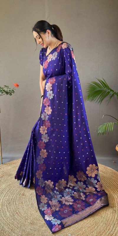 KP 6003 Royal Blue Soft Lichi Silk Cloth Lace Work & Lace Border Saree in Best Price ₹1399. Delivery 4-6 Working Days. Shop now. | Sarees, Bollywood Sarees, Creative Sarees, Designer Sarees, Embroidered Sarees, Ethnic Saree, Modern Digital sarees, Party Wear Sarees