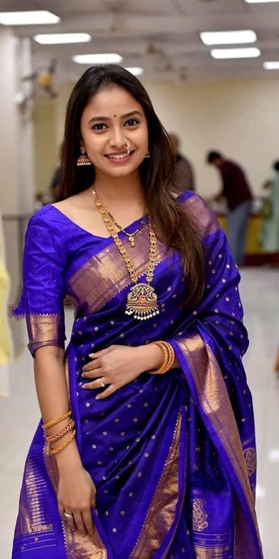 KP 3087 Royal Blue Color Soft Lichi Silk With Lace Work & Lace Border Saree Grab it for βΉ1299. Delivery 4-6 Working Days. Shop now. | Sarees, Bollywood Sarees, Creative Sarees, Designer Sarees, Embroidered Sarees, Ethnic Saree, Modern Digital sarees, Party Wear Sarees