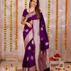 KP 3035 Wine Soft Lichi Silk Saree Perfect for Wedding, Party, Housewarming, Raksha Bandhan, Family Gatherings . Exclusive Offer ₹1399. Delivery | Sarees, Bollywood Sarees, Creative Sarees, Designer Sarees, Embroidered Sarees, Ethnic Saree, Modern Digital sarees, Party Wear Sarees