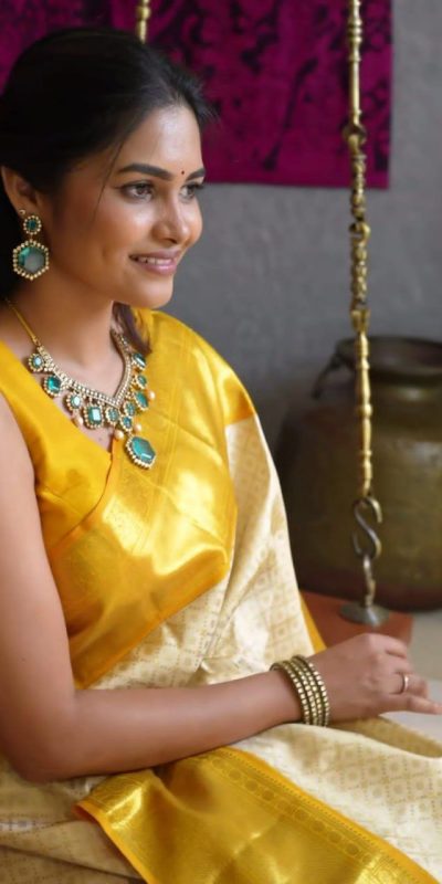 KP 6046 Yellow Soft Lichi Silk with Lace Border & Lace Work Saree . Best Price ₹1449. Delivery 4-6 Working Days. Shop now. | Sarees, Bollywood Sarees, Creative Sarees, Designer Sarees, Embroidered Sarees, Ethnic Saree, Modern Digital sarees, Party Wear Sarees