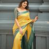 KP 5059 Yellow Color Soft Lichi Silk Cloth. Saree with Designer Work. Get it for ₹1449. Delivery 4-6 Working Days. Shop now. | Sarees, Bollywood Sarees, Creative Sarees, Designer Sarees, Embroidered Sarees, Ethnic Saree, Modern Digital sarees, Party Wear Sarees