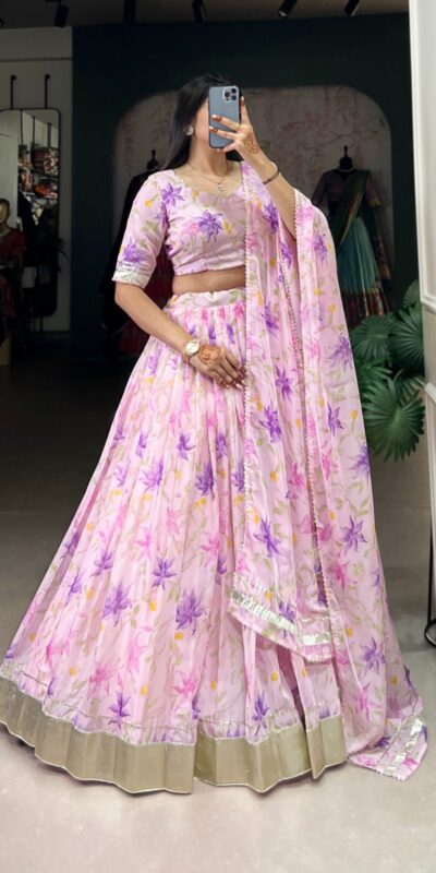 LNB 1036 Baby Pink Color Tabby Silk with Lace Work Lehenga Choli . Wedding, Party, Festive, Events, Grab it for ₹1999. Delivery 4-6 Working Days. Shop now. | Lehenga, Bollywood Lehenga, Creative Lehenga, Designer Lehenga, Embroidered Lehenga, Party Wear Lehenga