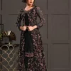 Black Net Stone Work Salwar Suit