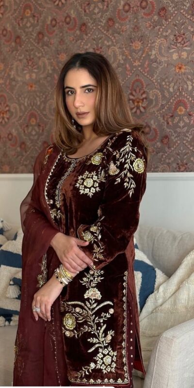 NSR 879 Mahendi Faux Georgette Salwar Suit with Embroidery Work. Available at ₹2399 only. Delivery 4-6 Working Days. Shop now. | Lehenga, Bollywood Lehenga, Creative Lehenga, Designer Lehenga, Embroidered Lehenga, Party Wear Lehenga