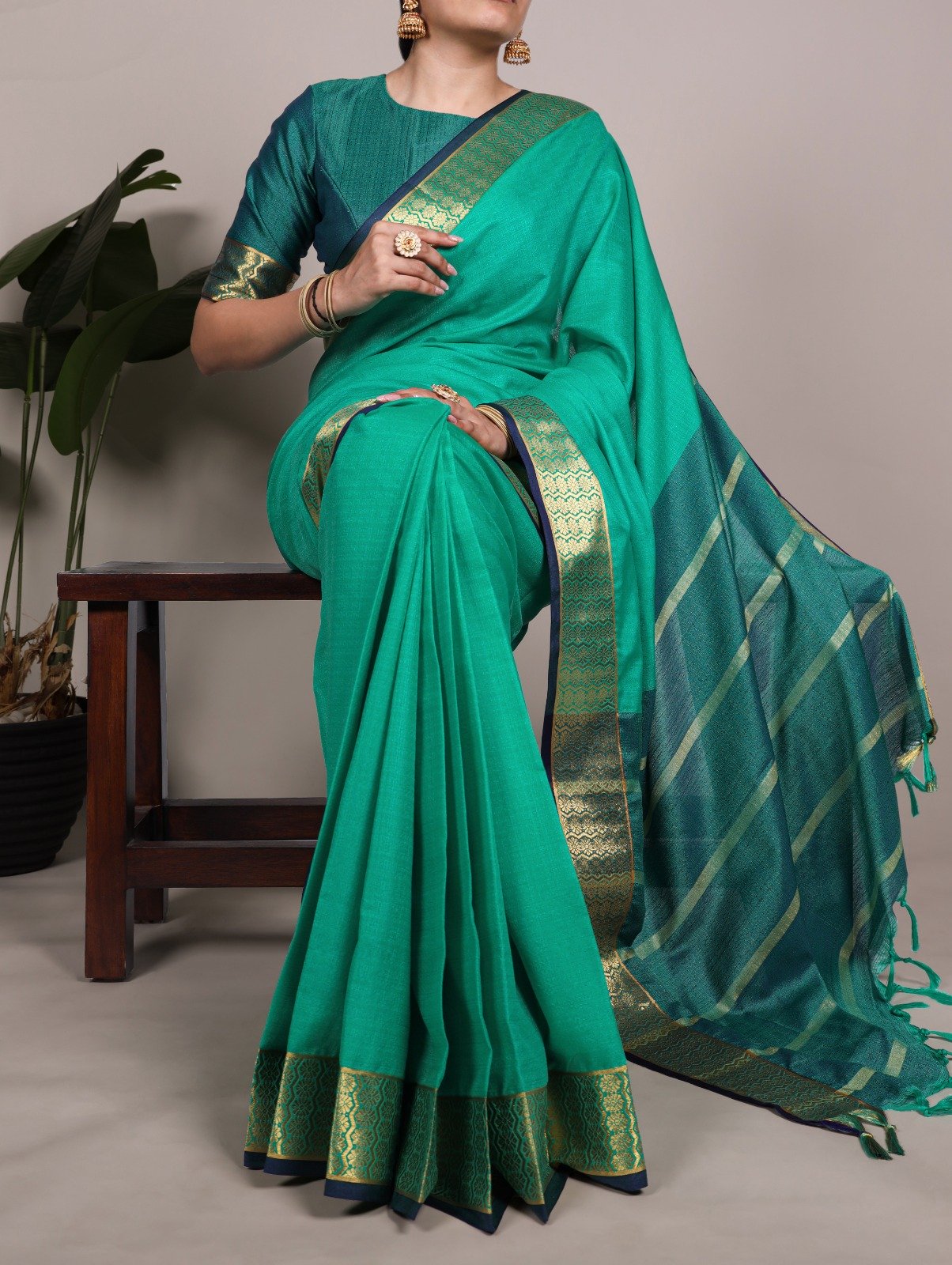 YNF 7408 Sea Green Color Poly Cotton Saree With Zari Work. Wedding, Party, Festive, Events, Affordable Price ₹1399. Delivery 4-6 Working Days. Shop now. | Sarees, Bollywood Sarees, Creative Sarees, Designer Sarees, Embroidered Sarees, Ethnic Saree, Modern Digital sarees, Party Wear Sarees