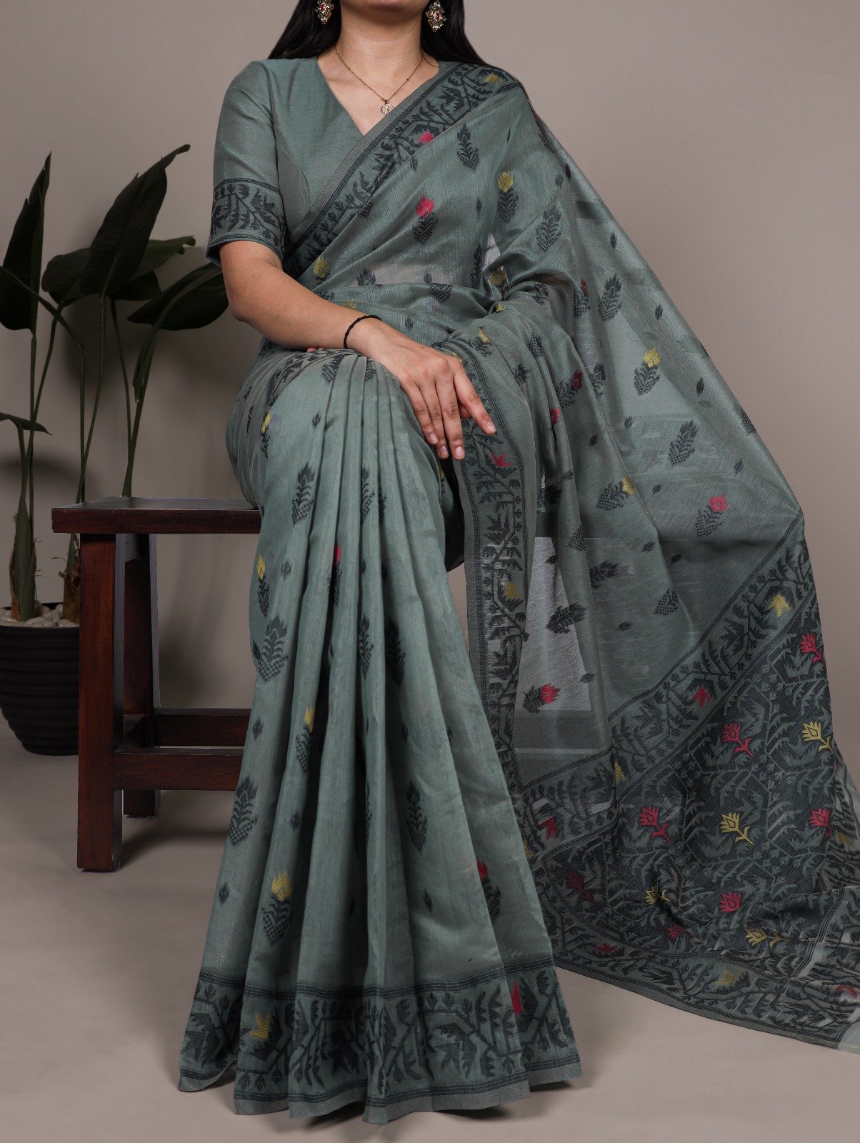 YNF 7415 Grey Poly Cotton Saree Perfect for Wedding, Party, Makar Sankranti, Temple Visit, Sangeet – . Introductory Price ₹1549. Delivery 4-6 Working | Sarees, Bollywood Sarees, Creative Sarees, Designer Sarees, Embroidered Sarees, Ethnic Saree, Modern Digital sarees, Party Wear Sarees