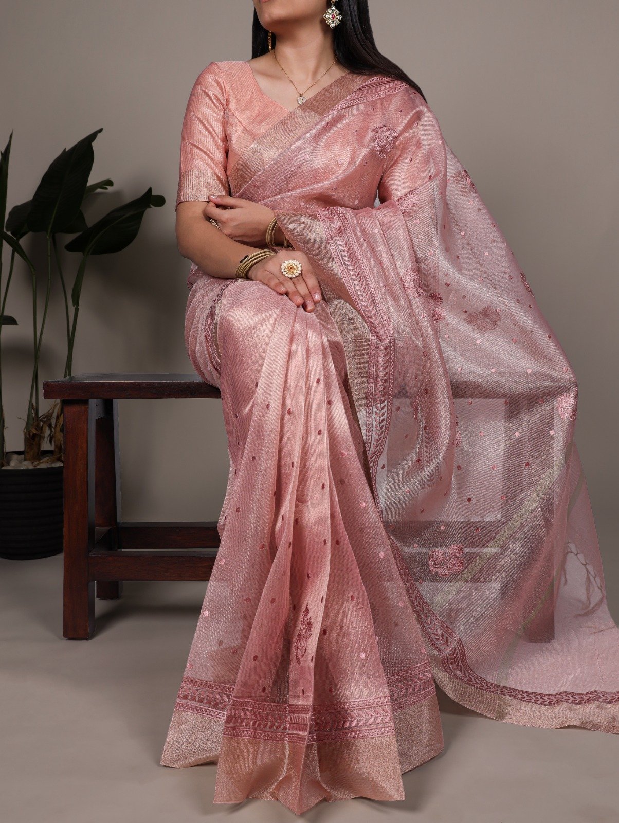 YNF 7402 Light Pink Color Poly Shimmer Saree with Embroidery Work. Wedding, Party, Festive Festive Deal ₹2499. Delivery 4-6 Working Days. Shop now. | Sarees, Bollywood Sarees, Creative Sarees, Designer Sarees, Embroidered Sarees, Ethnic Saree, Modern Digital sarees, Party Wear Sarees