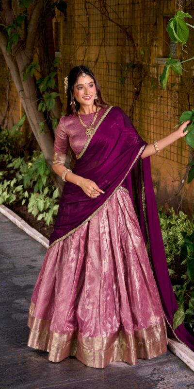 LNB 2026 Pink Color Dupion Silk Lehenga Choli With Zari Work.Wedding, Party, Festive, Events, Special Price βΉ1999. Delivery 4-6 Working Days. Shop now. | Lehenga, Bollywood Lehenga, Creative Lehenga, Designer Lehenga, Embroidered Lehenga, Party Wear Lehenga