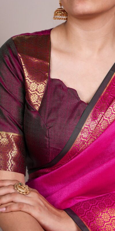 YNF 7408 Pink Color Poly Cotton Saree With Zari Work. Wedding, Party, Festive, Events, Affordable Price ₹1399. Delivery 4-6 Working Days. Shop now. | Sarees, Bollywood Sarees, Creative Sarees, Designer Sarees, Embroidered Sarees, Ethnic Saree, Modern Digital sarees, Party Wear Sarees