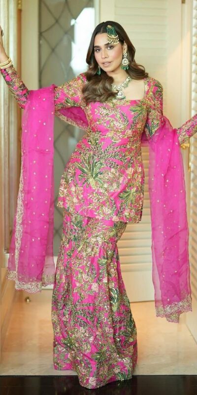 BD 1731 Pink Silk- Faux Georgette Digital Print Salwar Suit Casual, Wedding, Party, Festive, Events Etc.4-6 Working Days@ 1999/-only | Jump Suits, Salwar suit, Casual Suits, Creative suits, Designer Suits, Palazzo Suits, Party Wear Suits, Patiala Suits, Straight Suits