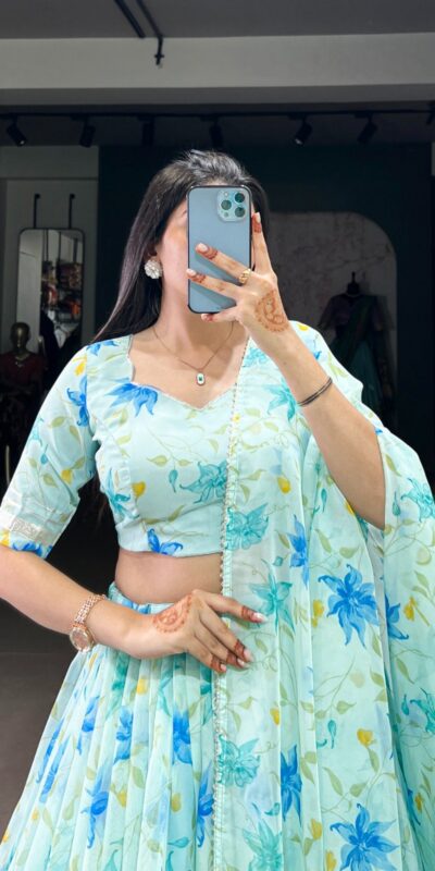 LNB 1036 Pista Color Tabby Silk with Lace Work Lehenga Choli . Wedding, Party, Festive, Events, Grab it for ₹1999. Delivery 4-6 Working Days. Shop now. | Lehenga, Bollywood Lehenga, Creative Lehenga, Designer Lehenga, Embroidered Lehenga, Party Wear Lehenga