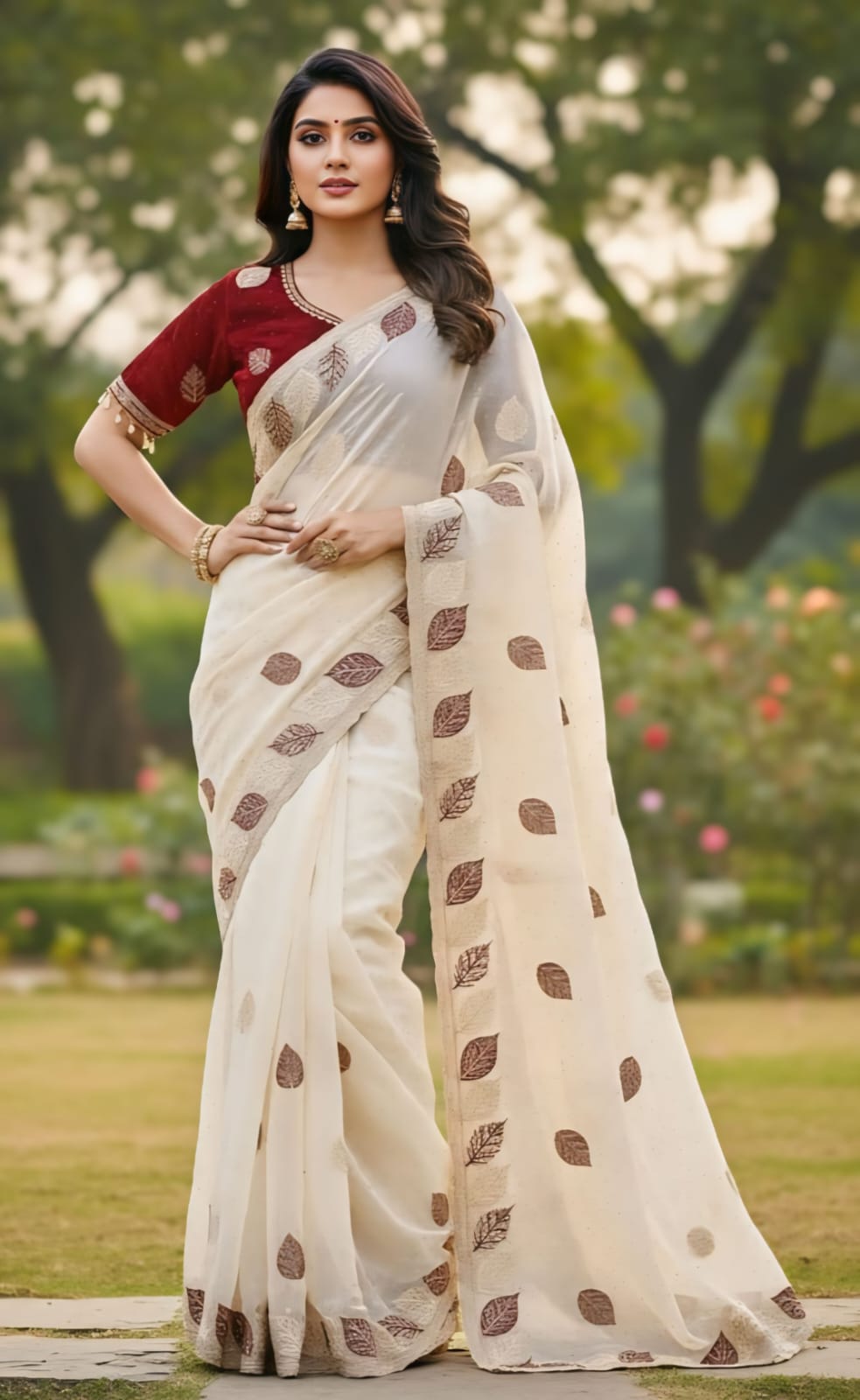 SC 1005 White in Soft fandy Silk Embroidery Work & Lace Work Saree . Available at ₹2499 only. Delivery 4-6 Working Days. Shop now. | Sarees, Bollywood Sarees, Creative Sarees, Designer Sarees, Embroidered Sarees, Ethnic Saree, Modern Digital sarees, Party Wear Sarees