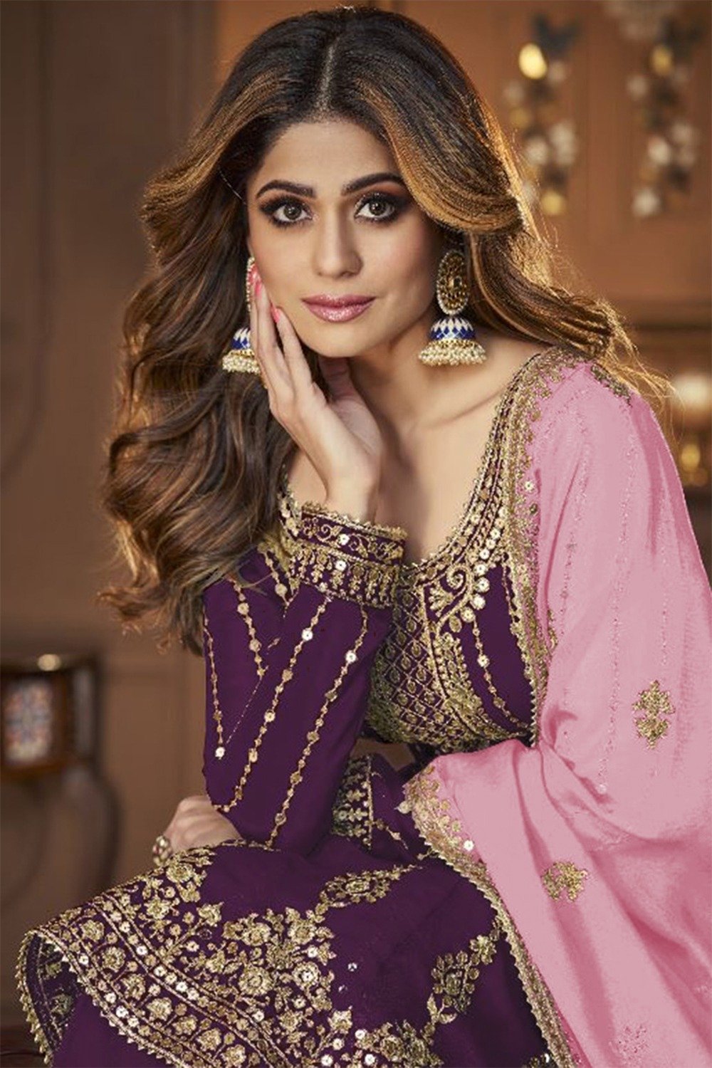 DS A 9125 Wine Faux Georgette Salwar Suit with Embroidery Work. Special Price ₹2599. Delivery 4-6 Working Days. Shop now. | Jump Suits, Tops & Bottoms, Track Suits, Salwar suit, Casual Suits, Creative suits, Designer Suits, Palazzo Suits, Party Wear Suits, Patiala Suits, Straight Suits, Trendy Wear