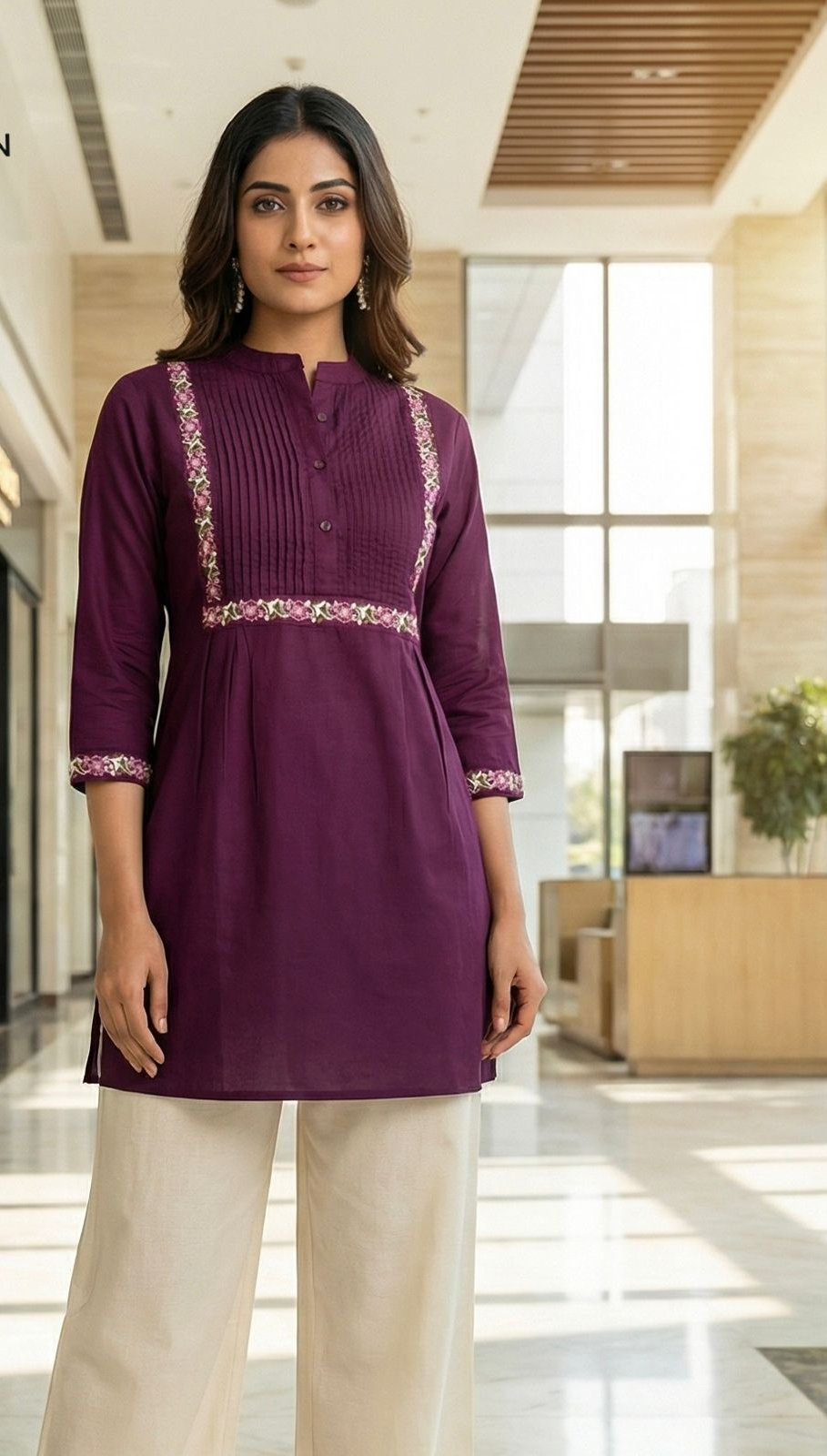 INLI Charmi vol 1 Wine Color Rayon Kurti with malti Embroidery Work. Festive Deal ₹1349. Delivery 4-6 Working Days. Shop now. | Kurti, Bollywood Kurti, Creative Kurtis, Designer Kurti, Party Wear Kurti, Selfie Kurti