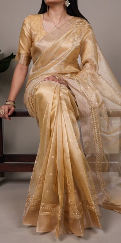 YNF 7402 Yellow Color Poly Shimmer Saree with Embroidery Work. Wedding, Party, Festive Festive Deal ₹2499. Delivery 4-6 Working Days. Shop now. | Sarees, Bollywood Sarees, Creative Sarees, Designer Sarees, Embroidered Sarees, Ethnic Saree, Modern Digital sarees, Party Wear Sarees