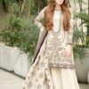 Off White Crush Georgette Sequence Work Salwar Suit