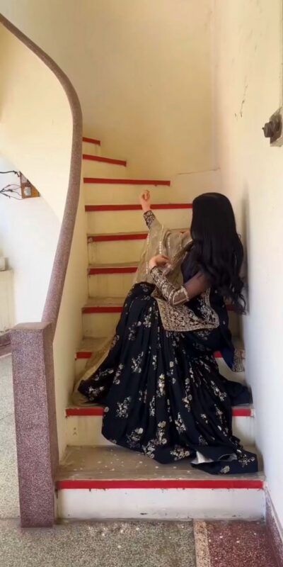 ZSR 3093 Black Faux Georgette Salwar Suit with Embroidery Work & Lace Work. Exclusive Offer ₹2149. Delivery 4-6 Working Days. Shop now. | Jump Suits, Tops & Bottoms, Track Suits, Salwar suit, Casual Suits, Creative suits, Designer Suits, Palazzo Suits, Party Wear Suits, Patiala Suits, Straight Suits, Trendy Wear