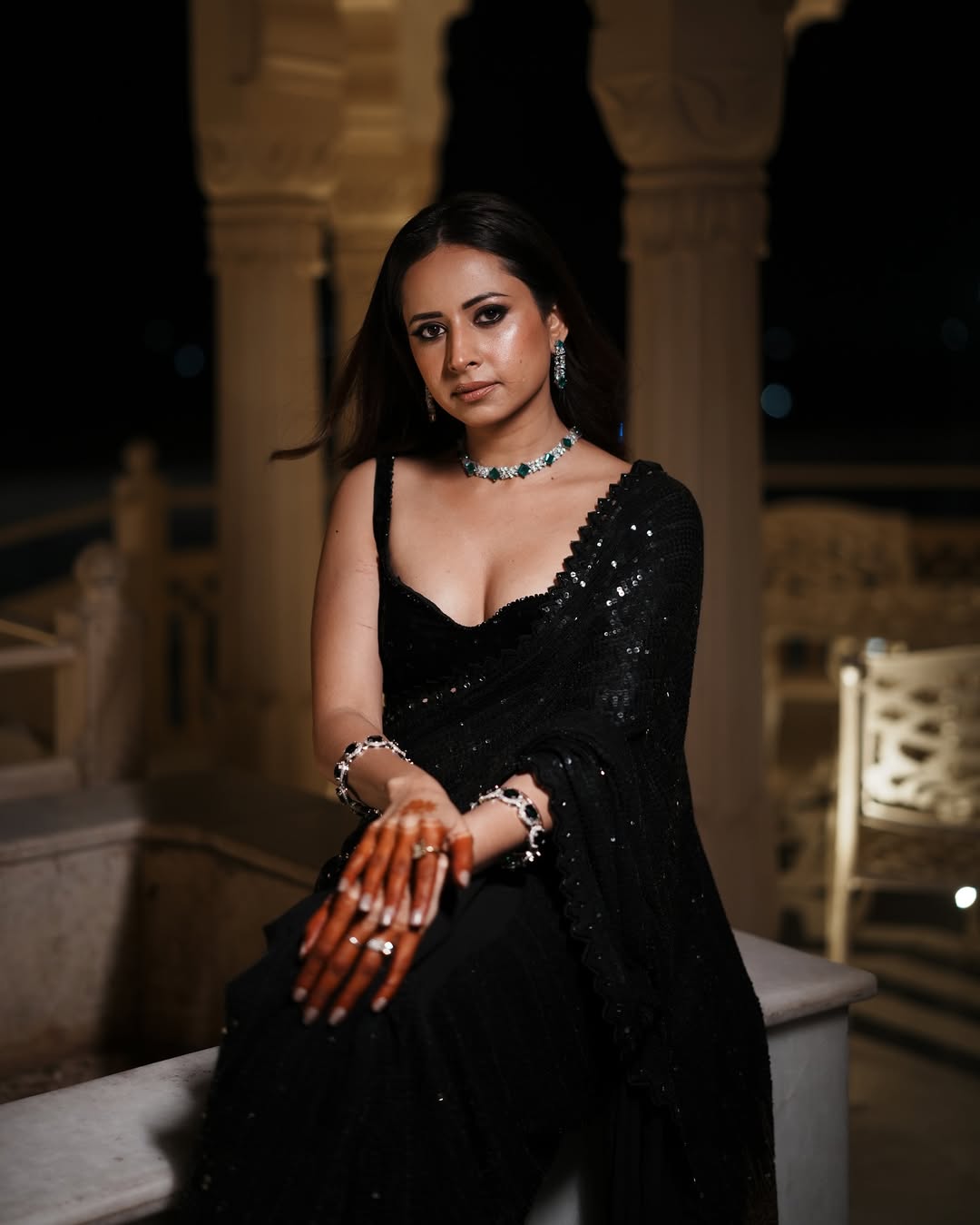 JR 636 Black Color Georgette Saree with Embroidery Work & Lace Work. Special Price ₹1899. Delivery 4-6 Working Days. Shop now. | Sarees, Bollywood Sarees, Creative Sarees, Designer Sarees, Embroidered Sarees, Ethnic Saree, Modern Digital sarees, Party Wear Sarees