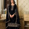 DS LT 8301 Black color Georgette Embroidery Sequence Work Sharara Suit Wedding, Festive, Events Etc. Expected Delivery 4-6 Working Days @2149/- | Jump Suits, Salwar suit, Casual Suits, Creative suits, Designer Suits, Palazzo Suits, Party Wear Suits, Patiala Suits, Straight Suits