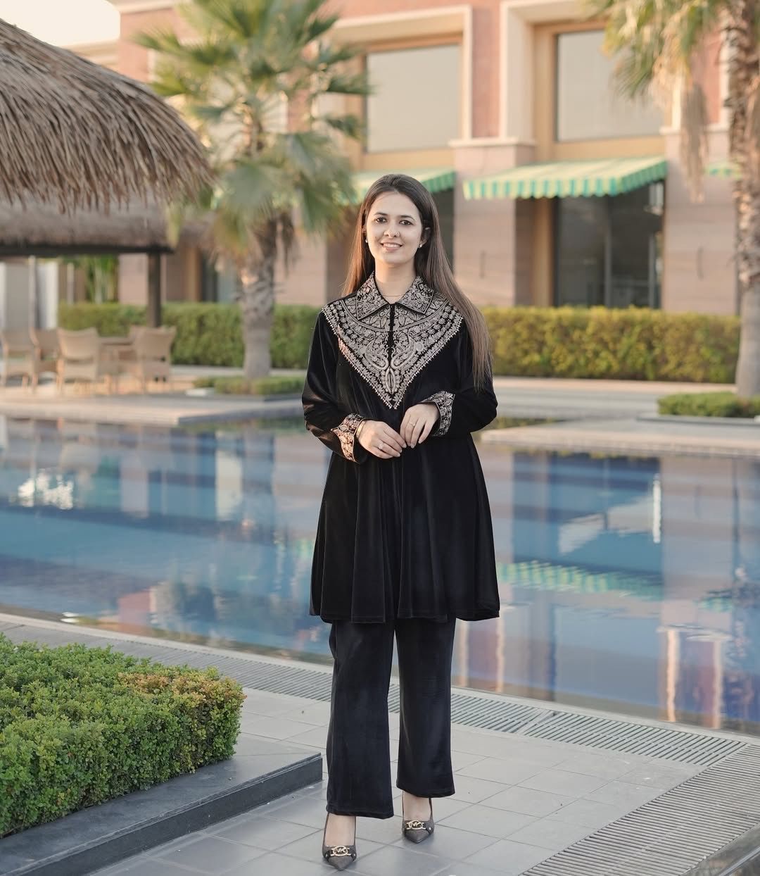 BE 413 Black Color Velvet Salwar Suit with Embroidery Work. Wedding, Party, Festive, Events, Special Price ₹1799. Delivery 4-6 Working Days. Shop now. | Jump Suits, Tops & Bottoms, Track Suits, Salwar suit, Casual Suits, Creative suits, Designer Suits, Palazzo Suits, Party Wear Suits, Patiala Suits, Straight Suits, Trendy Wear