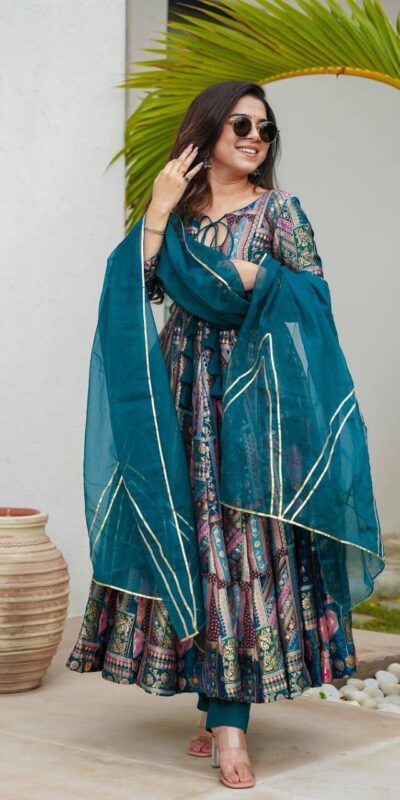 GAC 5001 Blue Color Chinnon Salwar Suit with Lace Border & Lace Work. Best Price ₹1799. Delivery 4-6 Working Days. Shop now. | Jump Suits, Tops & Bottoms, Track Suits, Salwar suit, Casual Suits, Creative suits, Designer Suits, Palazzo Suits, Party Wear Suits, Patiala Suits, Straight Suits, Trendy Wear