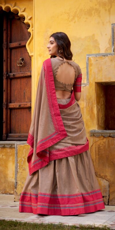 LNB 1901 Chiku Pure Chanderi Lehenga Choli with Embroidery Work & Thread Embroidery. Introductory Price ₹2399. Delivery 4-6 Working Days. Shop now. | Lehenga, Bollywood Lehenga, Creative Lehenga, Designer Lehenga, Embroidered Lehenga, Party Wear Lehenga