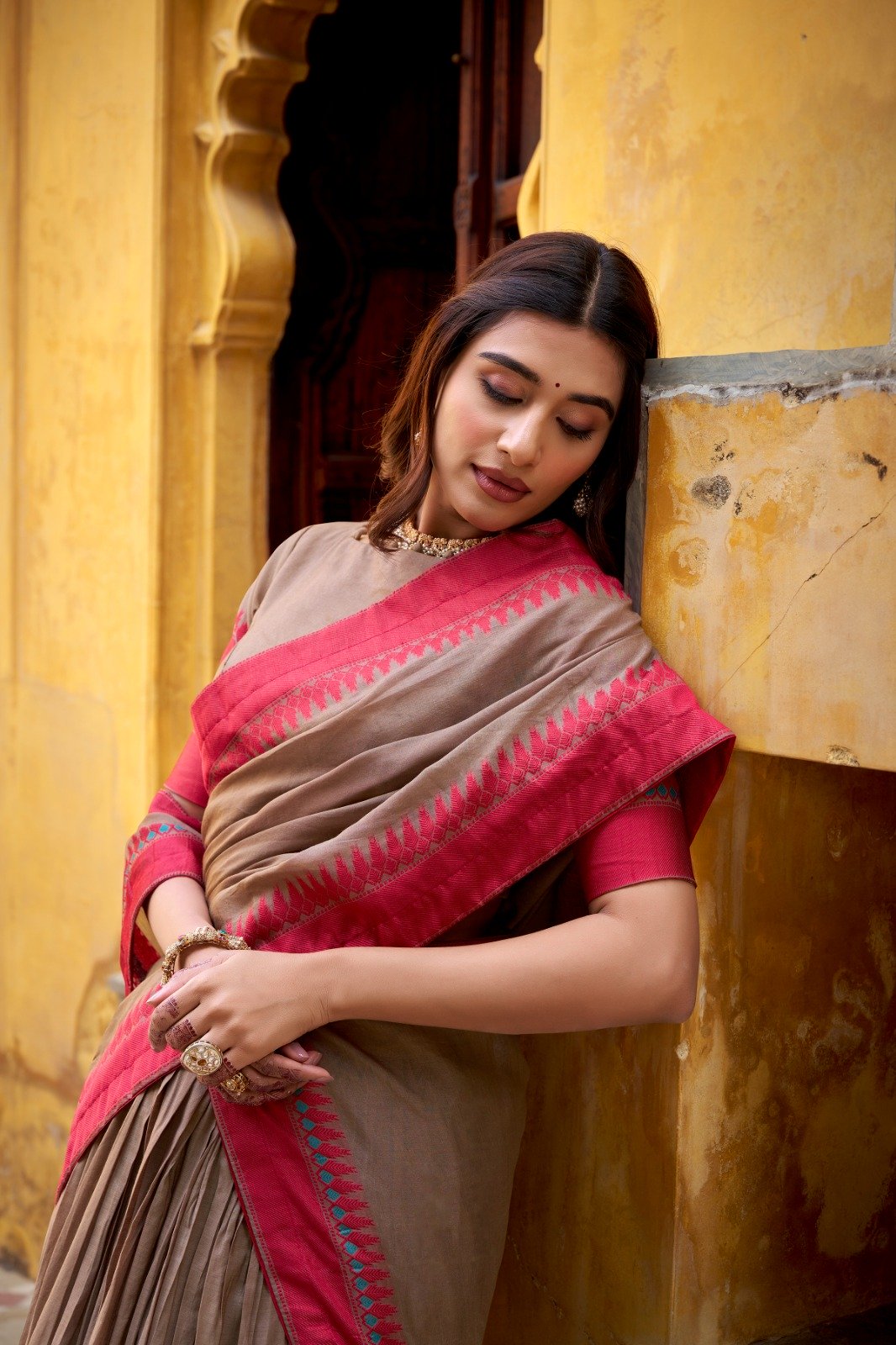 LNB 1901 Chiku Pure Chanderi Lehenga Choli with Embroidery Work & Thread Embroidery. Introductory Price ₹2399. Delivery 4-6 Working Days. Shop now. | Lehenga, Bollywood Lehenga, Creative Lehenga, Designer Lehenga, Embroidered Lehenga, Party Wear Lehenga