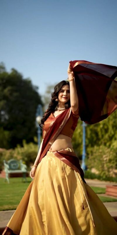 LNB 2001 Cream Color Peaceful Kanchipuram Zari Weaving Lehenga Choli Wedding, Festive, Events Expected Delivery 4-6 Working Days@2199/- Only | Lehenga, Bollywood Lehenga, Creative Lehenga, Designer Lehenga, Embroidered Lehenga, Party Wear Lehenga