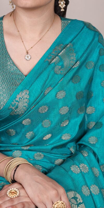 YNF 7904 Firozi Color Roop Silk Zari Weaving Work Saree Casual, Wedding, Festive, Events . Expected Delivery 4-6 Working Days @1749/- only | Sarees, Bollywood Sarees, Creative Sarees, Designer Sarees, Embroidered Sarees, Ethnic Saree, Modern Digital sarees, Party Wear Sarees