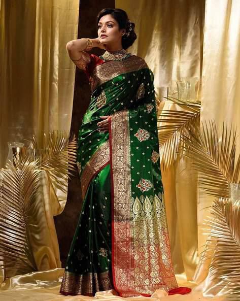 KPR 227 Green in Color Soft Lichi Silk. Lace Border & Lace Work Saree Grab it for ₹1399. Delivery 4-6 Working Days. Shop now. | Sarees, Bollywood Sarees, Creative Sarees, Designer Sarees, Embroidered Sarees, Ethnic Saree, Modern Digital sarees, Party Wear Sarees