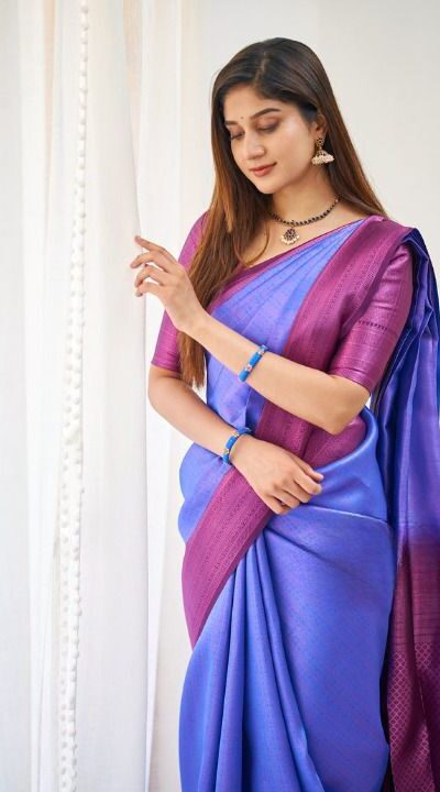 KPR 177 Lavender in Soft Lichi Silk Jacquard Work Designer Work Saree . Now at just ₹1449. Delivery 4-6 Working Days. Shop now. | Sarees, Bollywood Sarees, Creative Sarees, Designer Sarees, Embroidered Sarees, Ethnic Saree, Modern Digital sarees, Party Wear Sarees