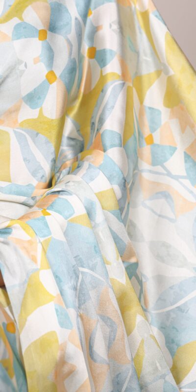 YNF 7054 Light Yellow Color Satin Silk Floral Printed Saree Casual, Wedding, Festive, Events . Expected Delivery 4-6 Working Days @1549/- only | Sarees, Bollywood Sarees, Creative Sarees, Designer Sarees, Embroidered Sarees, Ethnic Saree, Modern Digital sarees, Party Wear Sarees