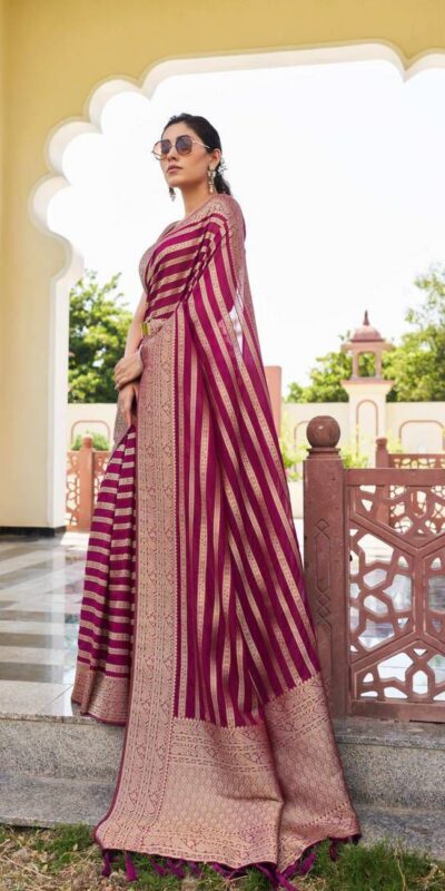KPR 232 Maroon Soft Lichi Silk Saree Perfect for Wedding, Party, Anniversary, Sangeet, Baby Shower – . Now at just ₹1399. Delivery 4-6 Working Days. Shop n | Sarees, Bollywood Sarees, Creative Sarees, Designer Sarees, Embroidered Sarees, Ethnic Saree, Modern Digital sarees, Party Wear Sarees