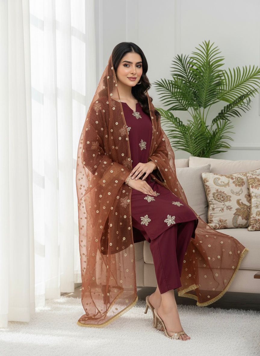 NSR 853 Maroon Natural Crep Silk Salwar Suit Perfect for Wedding, Party, Pongal, Baisakhi, Onam –. Grab it for ₹1749. Delivery 4-6 Working Days. | Jump Suits, Tops & Bottoms, Track Suits, Salwar suit, Casual Suits, Creative suits, Designer Suits, Palazzo Suits, Party Wear Suits, Patiala Suits, Straight Suits, Trendy Wear