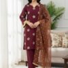 NSR 853 Maroon Natural Crep Silk Salwar Suit Perfect for Wedding, Party, Pongal, Baisakhi, Onam –. Grab it for ₹1749. Delivery 4-6 Working Days. | Jump Suits, Tops & Bottoms, Track Suits, Salwar suit, Casual Suits, Creative suits, Designer Suits, Palazzo Suits, Party Wear Suits, Patiala Suits, Straight Suits, Trendy Wear