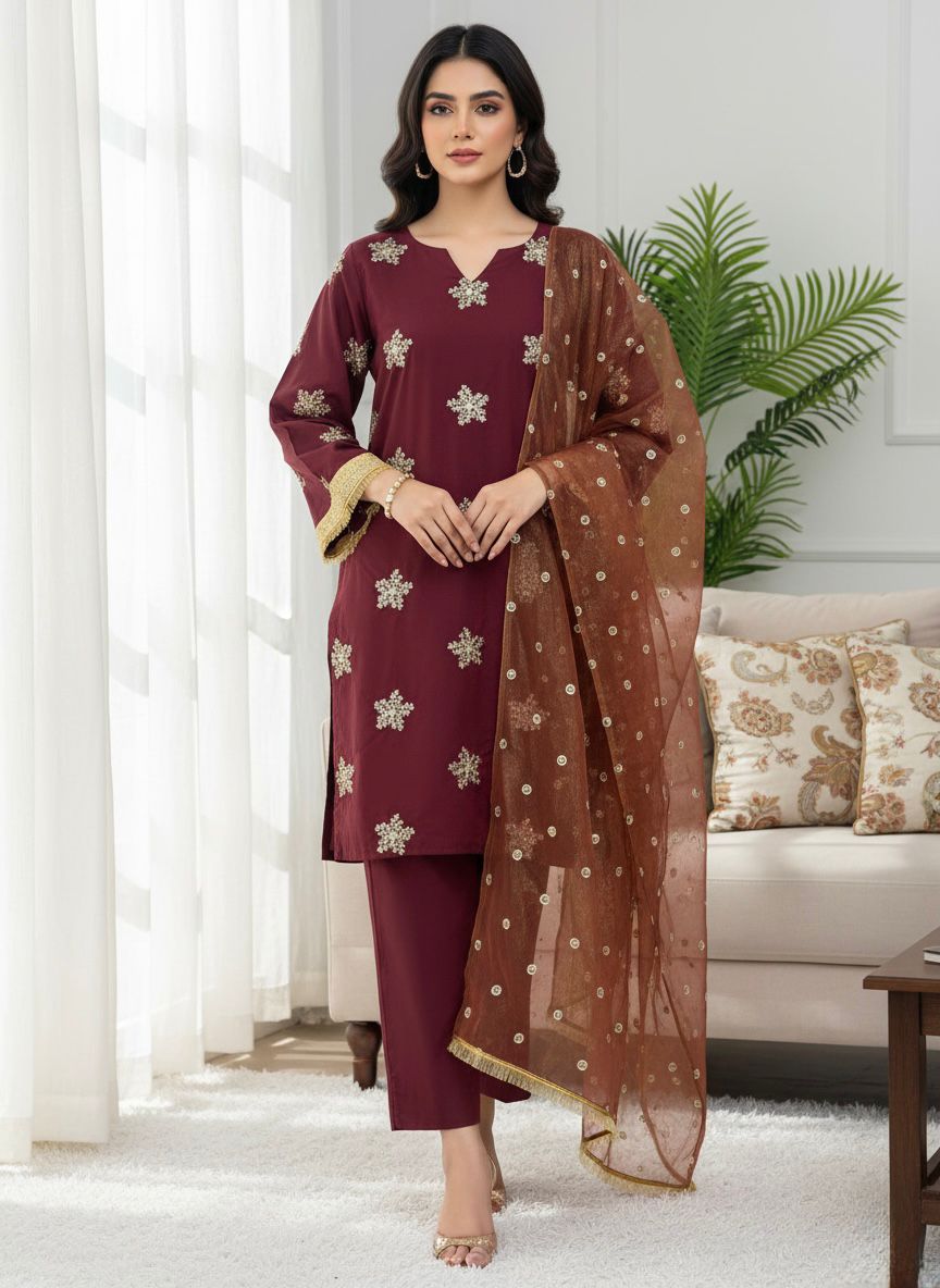 NSR 853 Maroon Natural Crep Silk Salwar Suit Perfect for Wedding, Party, Pongal, Baisakhi, Onam –. Grab it for ₹1749. Delivery 4-6 Working Days. | Jump Suits, Tops & Bottoms, Track Suits, Salwar suit, Casual Suits, Creative suits, Designer Suits, Palazzo Suits, Party Wear Suits, Patiala Suits, Straight Suits, Trendy Wear