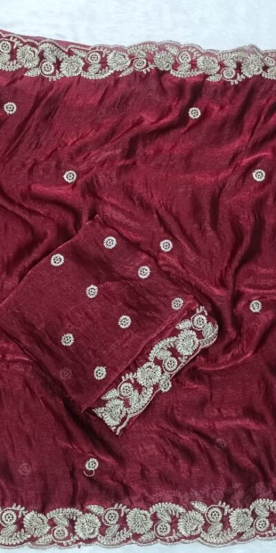 JR 655 Maroon Space Silk Saree Perfect for Wedding, Party, Pooja, Makar Sankranti, Temple Visit – . Affordable Price ₹1999. Delivery 4-6 Working Days | Sarees, Bollywood Sarees, Creative Sarees, Designer Sarees, Embroidered Sarees, Ethnic Saree, Modern Digital sarees, Party Wear Sarees