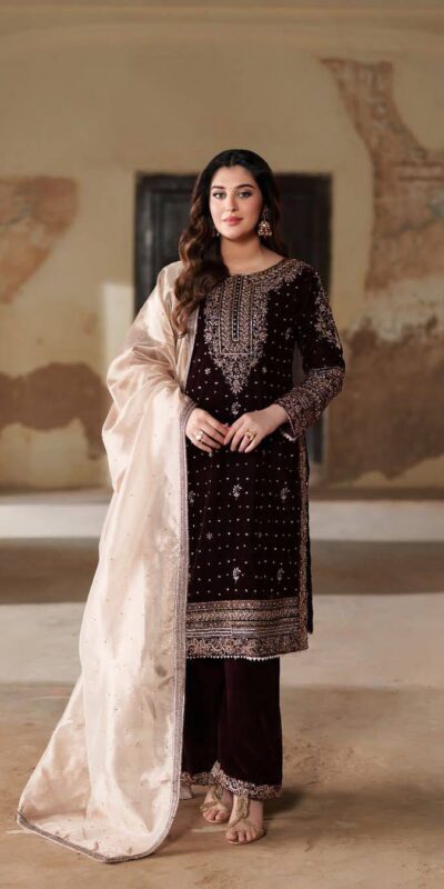 BE 422 Maroon with Embroidery Work Velvet Salwar Suit . Wedding, Party, Festive, Events, Grab it for ₹2099. Delivery 4-6 Working Days. Shop now. | Jump Suits, Tops & Bottoms, Track Suits, Salwar suit, Casual Suits, Creative suits, Designer Suits, Palazzo Suits, Party Wear Suits, Patiala Suits, Straight Suits, Trendy Wear