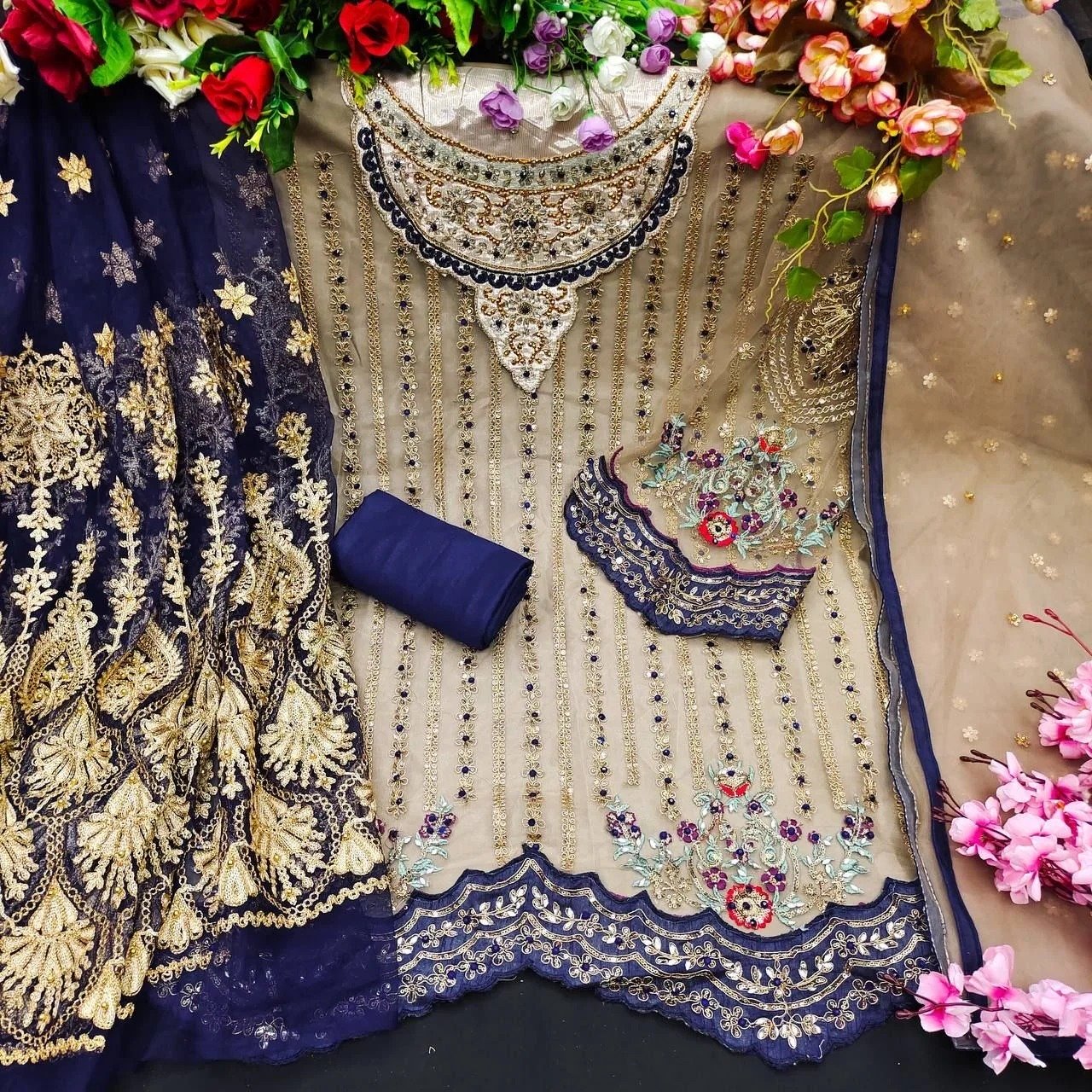 FC 1128 Navy Blue Color Heavy Net Coding sequence Embroidery Lehenga Choli Wedding, Party, Festive events, etc. Expected Delivery 4-6 Working Days @2199/ | Lehenga, Creative Lehenga, Designer Lehenga, Embroidered Lehenga, Party Wear Lehenga