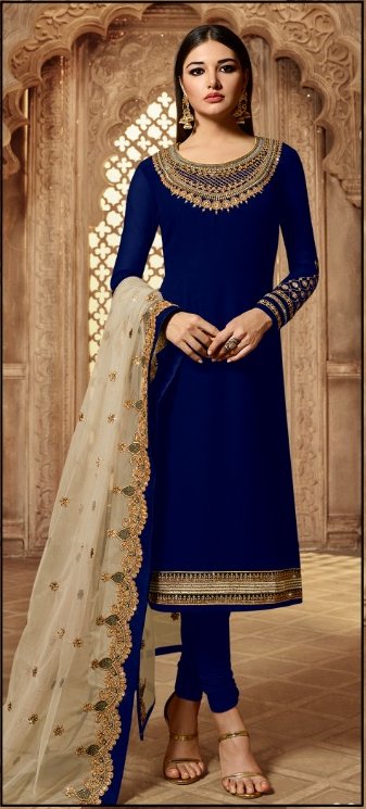 FC LT 3907 Navy Blue in Color Satin Georgette Stone Work Salwar Suit . Special Price ₹2499. Delivery 4-6 Working Days. Shop now. | Jump Suits, Tops & Bottoms, Track Suits, Salwar suit, Casual Suits, Creative suits, Designer Suits, Palazzo Suits, Party Wear Suits, Patiala Suits, Straight Suits, Trendy Wear