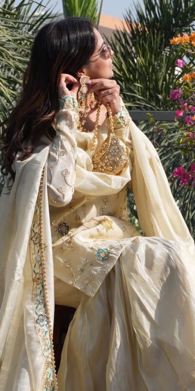 ZSR 3155 Off White Chinnon Salwar Suit Perfect for Wedding, Party, Durga Puja, Reception, Onam – . Grab it for ₹1999. Delivery 4-6 Working Days. | Jump Suits, Tops & Bottoms, Track Suits, Salwar suit, Casual Suits, Creative suits, Designer Suits, Palazzo Suits, Party Wear Suits, Patiala Suits, Straight Suits, Trendy Wear