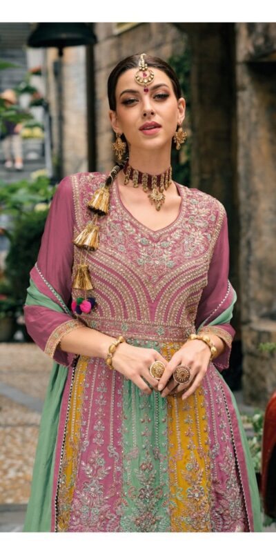 FC 1608 Onion in Color Chinon Embroidery Work & Lace Work Salwar Suit . Best Price ₹3099. Delivery 4-6 Working Days. Shop now. | Jump Suits, Tops & Bottoms, Track Suits, Salwar suit, Casual Suits, Creative suits, Designer Suits, Palazzo Suits, Party Wear Suits, Patiala Suits, Straight Suits, Trendy Wear