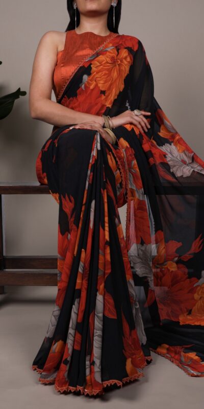 YNF 7032 Orange in Weightless Marbal Lace Work & Lace Border Saree . Grab it for βΉ1549. Delivery 4-6 Working Days. Shop now. | Sarees, Bollywood Sarees, Creative Sarees, Designer Sarees, Embroidered Sarees, Ethnic Saree, Modern Digital sarees, Party Wear Sarees