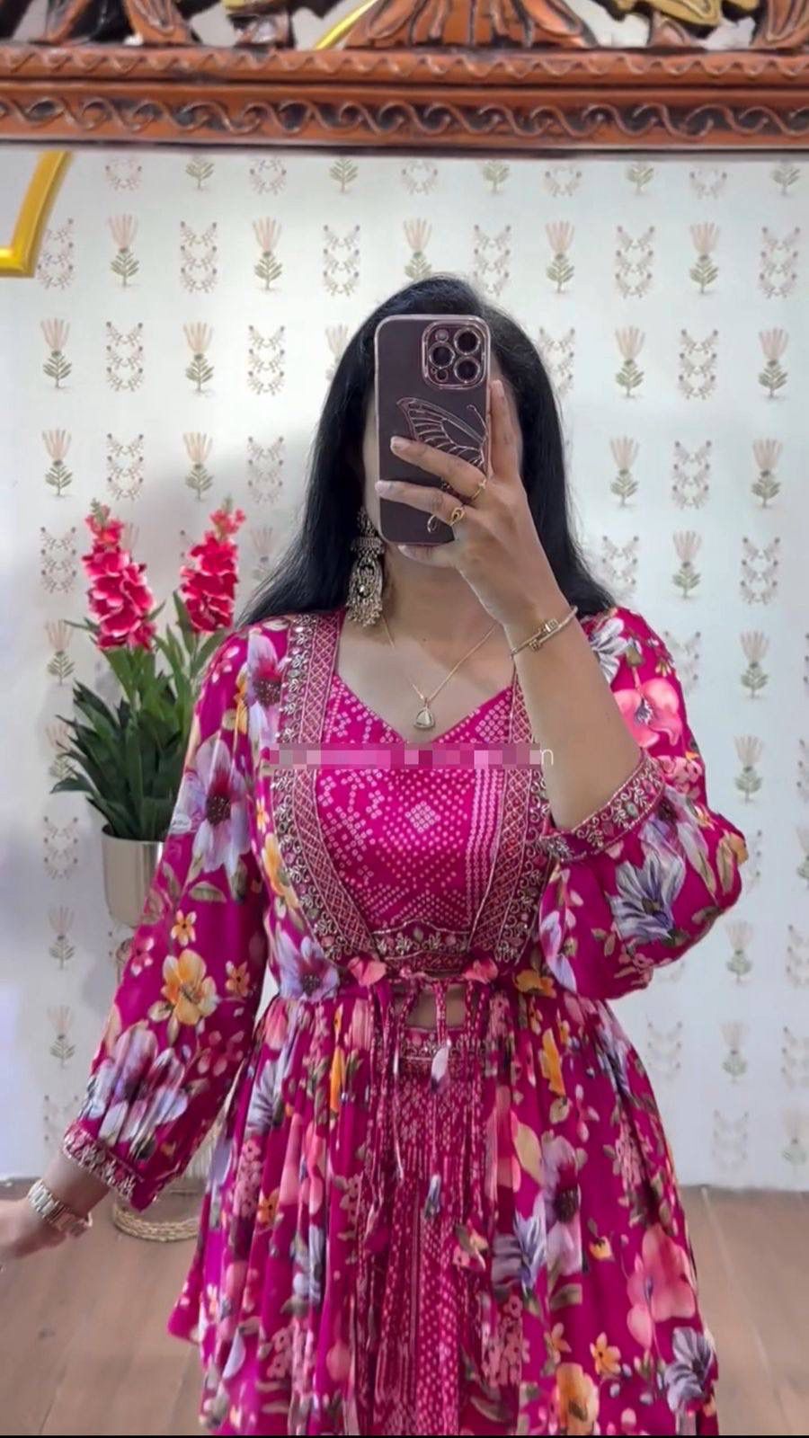 PC 534 Pink Chinon Lehenga Choli with Thread Embroidery & Embroidery Work. Festive Deal ₹2449. Delivery 4-6 Working Days. Shop now. | Lehenga, Bollywood Lehenga, Creative Lehenga, Designer Lehenga, Embroidered Lehenga, Party Wear Lehenga