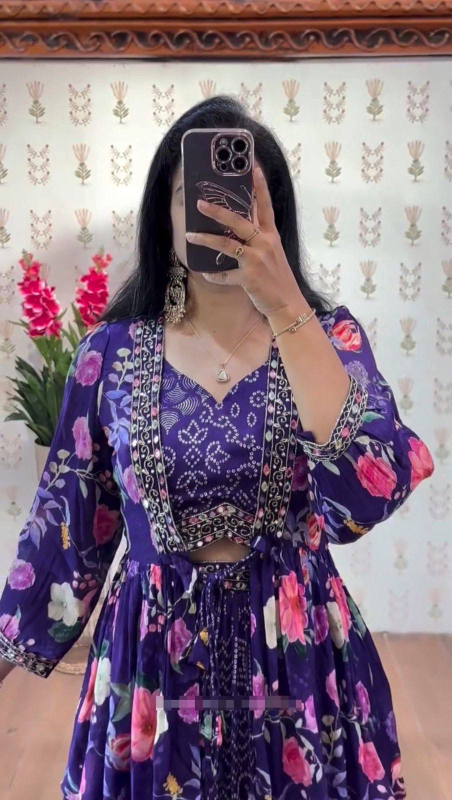 PC 534 Purple Chinon Lehenga Choli with Thread Embroidery & Embroidery Work. Festive Deal ₹2449. Delivery 4-6 Working Days. Shop now. | Lehenga, Bollywood Lehenga, Creative Lehenga, Designer Lehenga, Embroidered Lehenga, Party Wear Lehenga