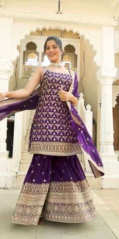 RTC 5892 Purple Faux Georgette Salwar Suit Perfect for Wedding, Party, Durga Puja, Mehendi, Baby Shower – . Festive Deal ₹2549. Delivery 4-6 Working D | Jump Suits, Tops & Bottoms, Track Suits, Salwar suit, Casual Suits, Creative suits, Designer Suits, Palazzo Suits, Party Wear Suits, Patiala Suits, Straight Suits, Trendy Wear