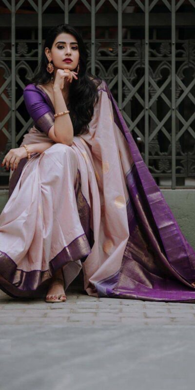 KPR 224 Purple Color Soft Lichi Silk Saree with Lace Border & Lace Work. Best Price ₹1449. Delivery 4-6 Working Days. Shop now. | Sarees, Bollywood Sarees, Creative Sarees, Designer Sarees, Embroidered Sarees, Ethnic Saree, Modern Digital sarees, Party Wear Sarees