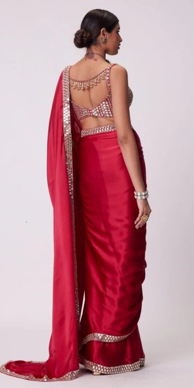 JR 637 Red Rangoli Silk Saree with Mirror Work & Embroidery Work. Exclusive Offer ₹1799. Delivery 4-6 Working Days. Shop now. | Sarees, Bollywood Sarees, Creative Sarees, Designer Sarees, Embroidered Sarees, Ethnic Saree, Modern Digital sarees, Party Wear Sarees