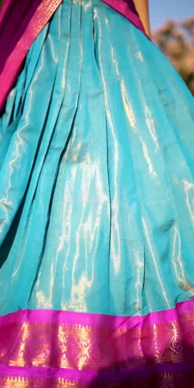 LNB 2001 See Blue Color Peaceful Kanchipuram Zari Weaving Lehenga Choli Wedding, Festive, Events Expected Delivery 4-6 Working Days@2199/- Only | Lehenga, Bollywood Lehenga, Creative Lehenga, Designer Lehenga, Embroidered Lehenga, Party Wear Lehenga